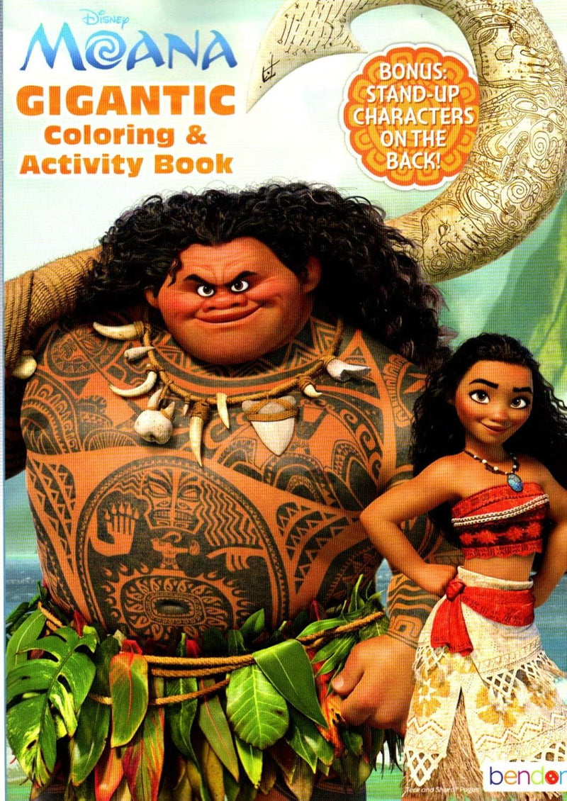 Disney - Moana - Gigantic Coloring & Activity Book - 200 Pages