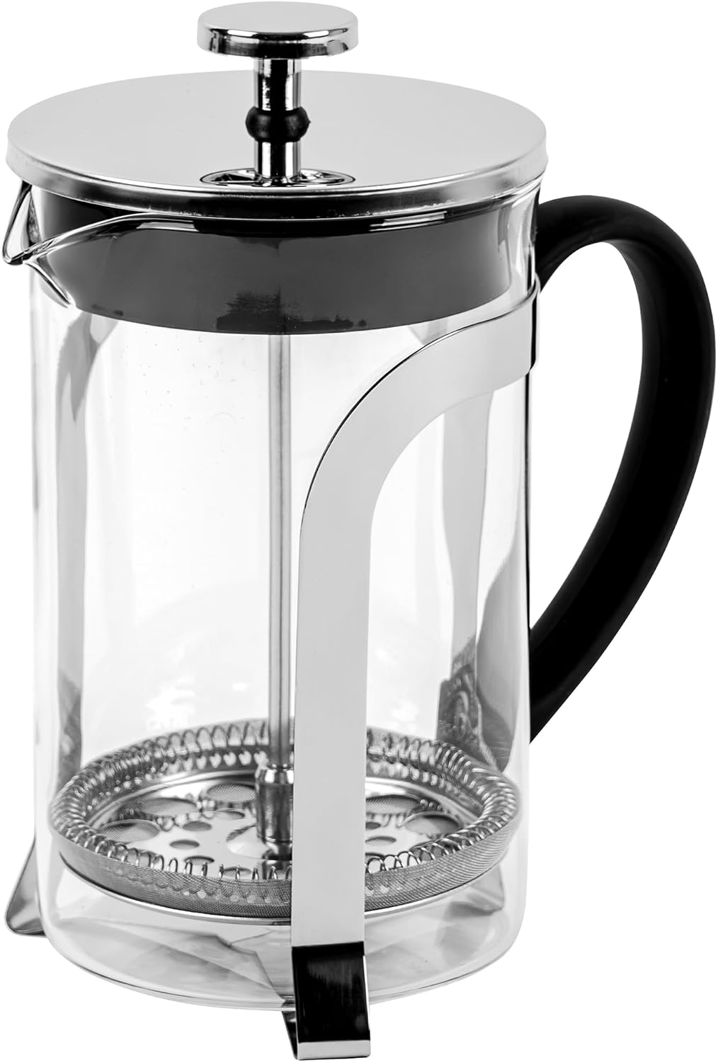 French Press 800 ml - Glas Kaffeebereiter Mit Pressstempel, Cafetiere Für Kaffee, Tee Und Kräuter, K