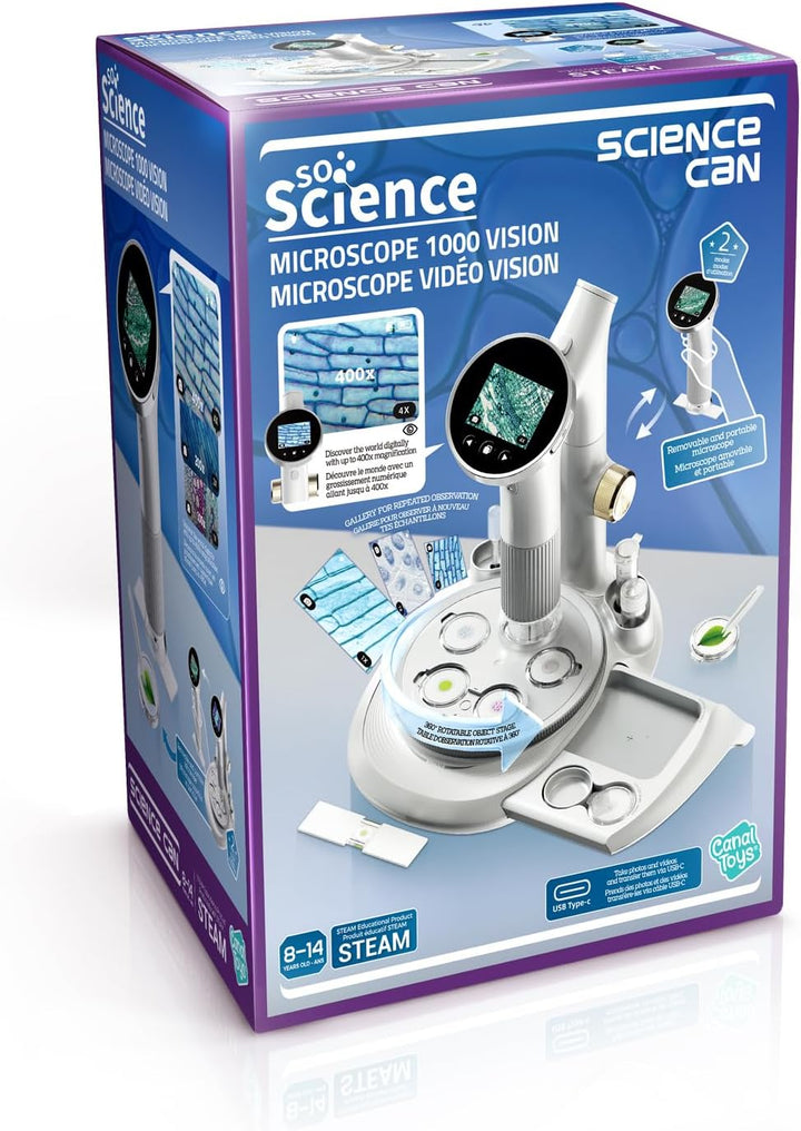 C Toys - So Science - Mikroskop 1000 Vision - COS007