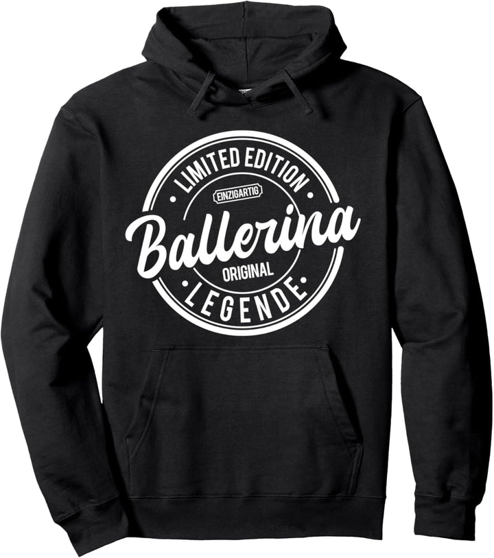 Ballerina Ballett Tänzerin Legende Stempel Tänzer Pullover Hoodie