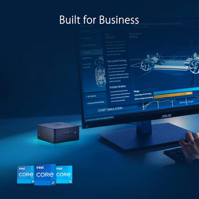 ASUS NUC 13 Pro Tall Kit RNUC13ANHI500002I (Intel Core i5 1340P Prozessor, Intel Iris Xe Grafik, Int