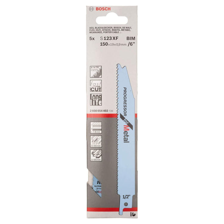 Bosch Professional Zubehör 2608654416 Säbelsägeblatt S 123 XF