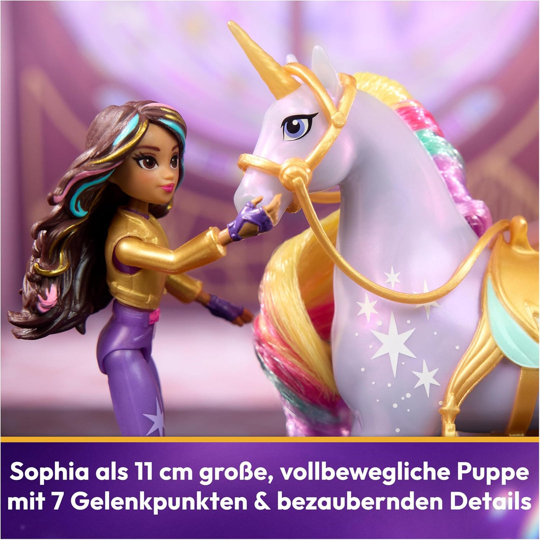 Unicorn Academy Sophia und Einhorn Wildstar Set - ca. 12 cm grosse Originalfiguren zur beliebten Net