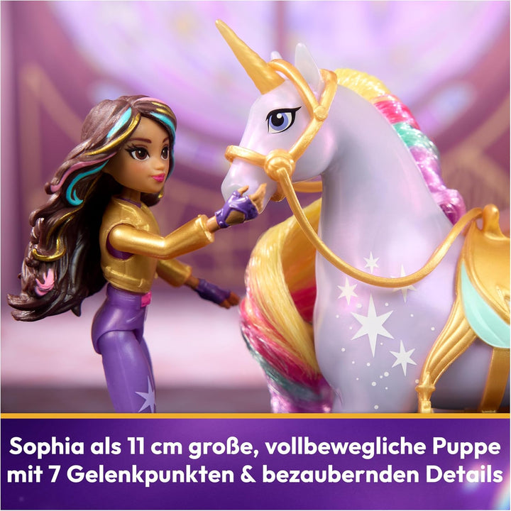 Unicorn Academy Sophia und Einhorn Wildstar Set - ca. 12 cm grosse Originalfiguren zur beliebten Net