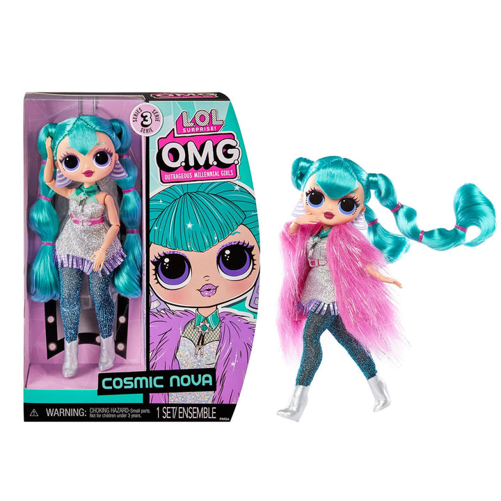 L.O.L. Surprise! OMG Modepuppe - COSMIC NOVA - Enthält Modepuppe, mehrere Überraschungen und fabelha