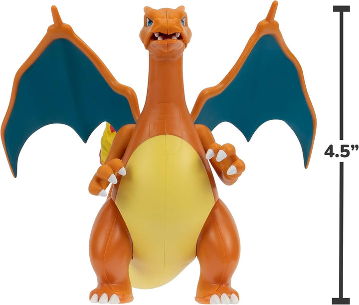 Pokémon Action Charizard Figur, 12 cm, 95132