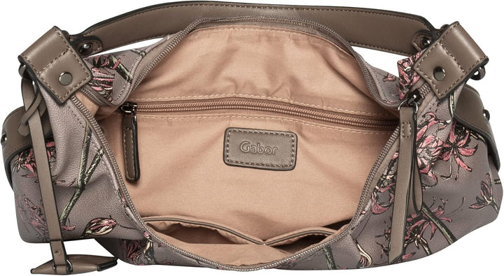 Gabor, Floria_b, Damen, Schultertasche Schultertasche Dark Taupe, Schultertasche Dark Taupe