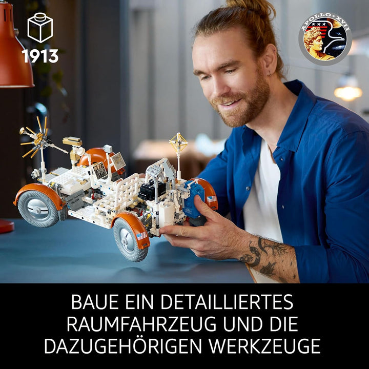 LEGO Technic NASA Apollo Lunar Roving Vehicle (LRV), Mondrover-Modell für Erwachsene; Raumfahrt-Samm