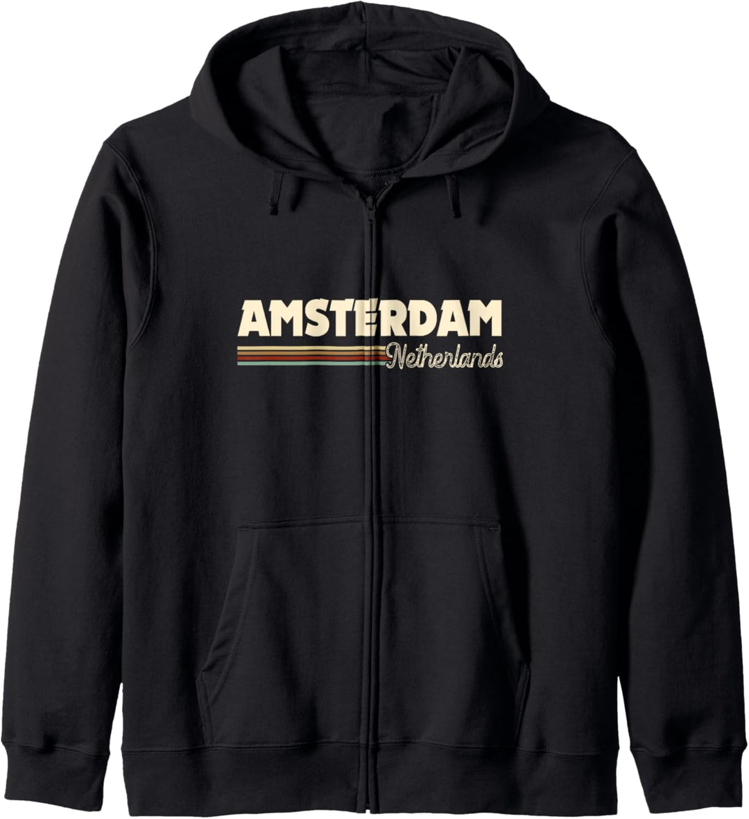 Retro Amsterdam Netherlands Gifts Souvenirs Men Women Kids Kapuzenjacke