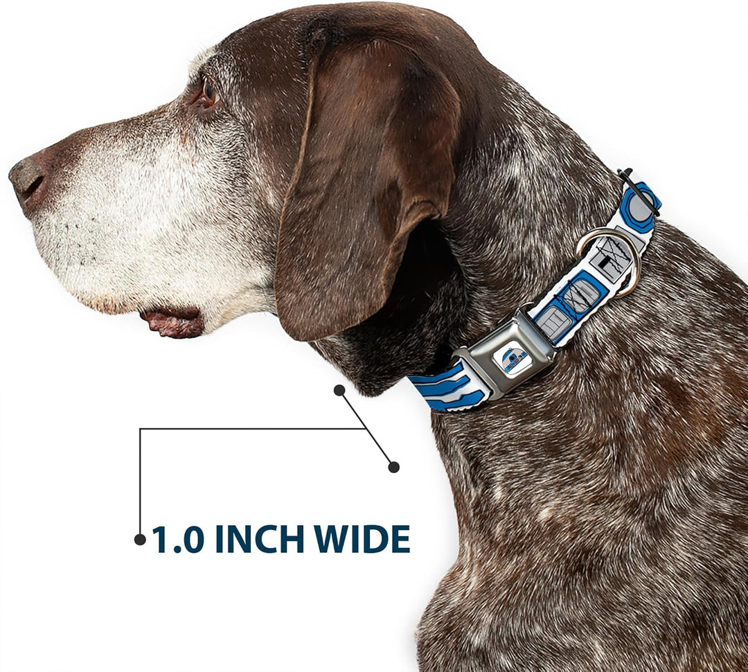 Hundehalsband Sicherheitsgurt Schnalle Star Wars R2D2 Begrenzungsteile weiÃŸ schwarz blau grau rot 4
