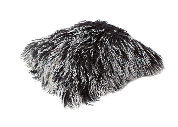 Reissner Lammfelle Tibet Lammfell Kissenbezug langflorig 30x30cm JYB14 Farbe schwarz (Tops) Jyb14 Sc