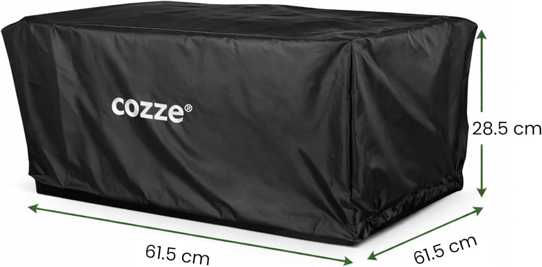 COZZE® 90334 Abdeckhülle Schutzhülle für Cozze Ofen 90347/90346 62 x 62 x 29 cm, 62 x 62 x 29 cm