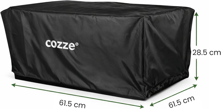 COZZE® 90334 Abdeckhülle Schutzhülle für Cozze Ofen 90347/90346 62 x 62 x 29 cm, 62 x 62 x 29 cm