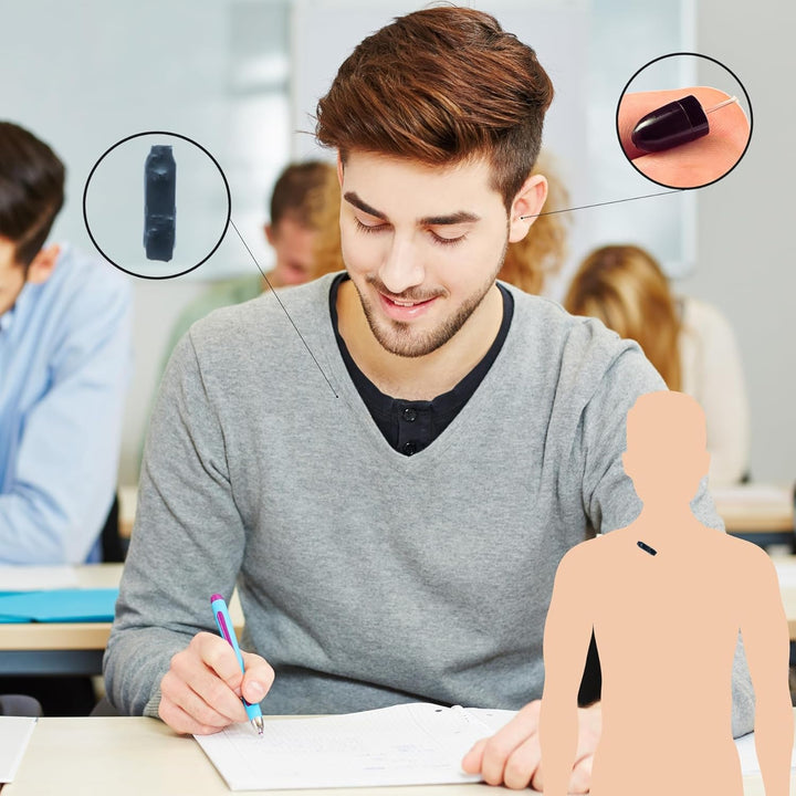 PingaOculto SpionageKopfhörer Bluetooth Prüfung Mini VIP Pro Unsichtbare Kopfhörer Handy Mikrofon -