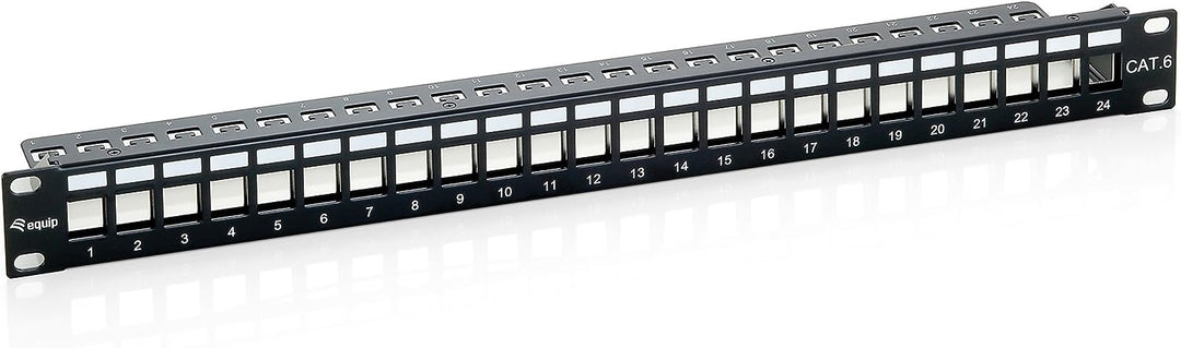 Equip Panel 24P (PATCHPANEL) 1HE OHNE Steckverbinder