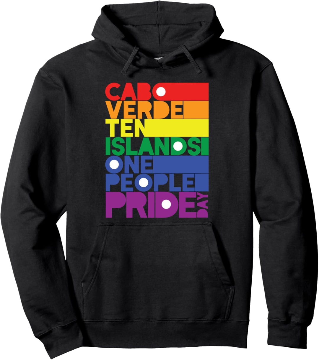 Cabo Verde Pride Day Pullover Hoodie