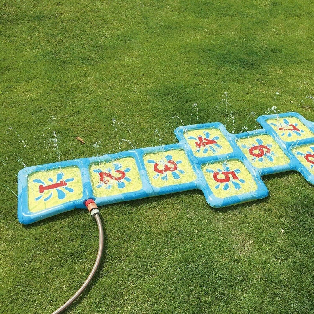 Toyland® Splash Hopscotch – Outdoor-Wasserspielzeug und -Spiele – Sommerspass – Mattengrösse 175 cm