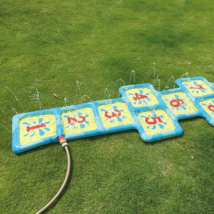 Toyland® Splash Hopscotch – Outdoor-Wasserspielzeug und -Spiele – Sommerspass – Mattengrösse 175 cm