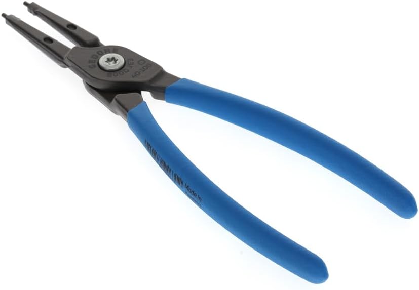 GEDORE Montagezange für Sicherungsring innen, Verwindungshemmend, gerade Backen, Spitzen-Ø: 2,3 mm,