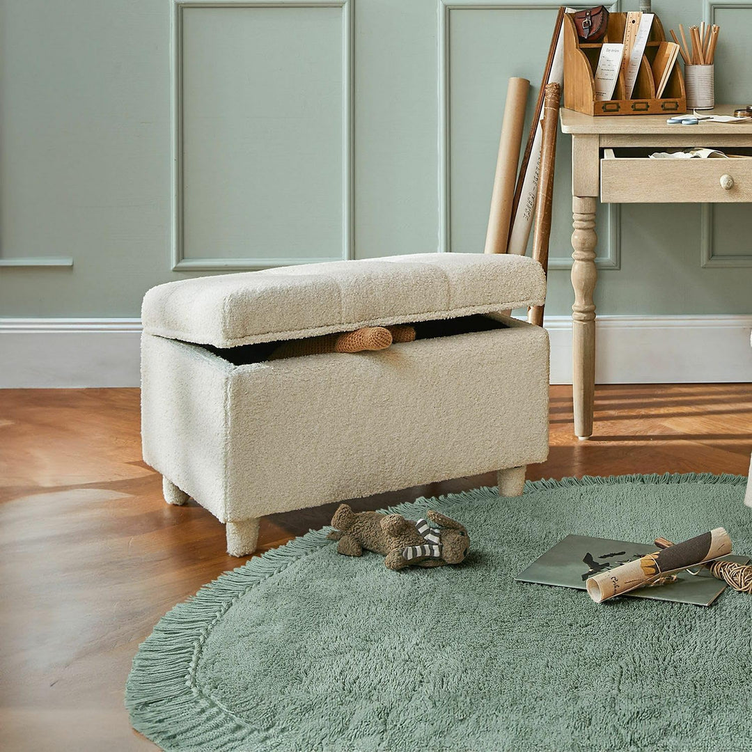 Loberon Truhenbank Ivrielle, Creme