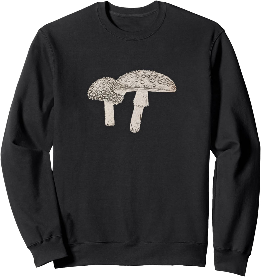 Botanica Design des Pilzfriedens Sweatshirt