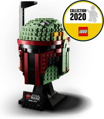 LEGO 75277 Star Wars Boba Fett Helm, Schaustück, Bauset zum Sammeln für Erwachsene, Geschenksidee fü