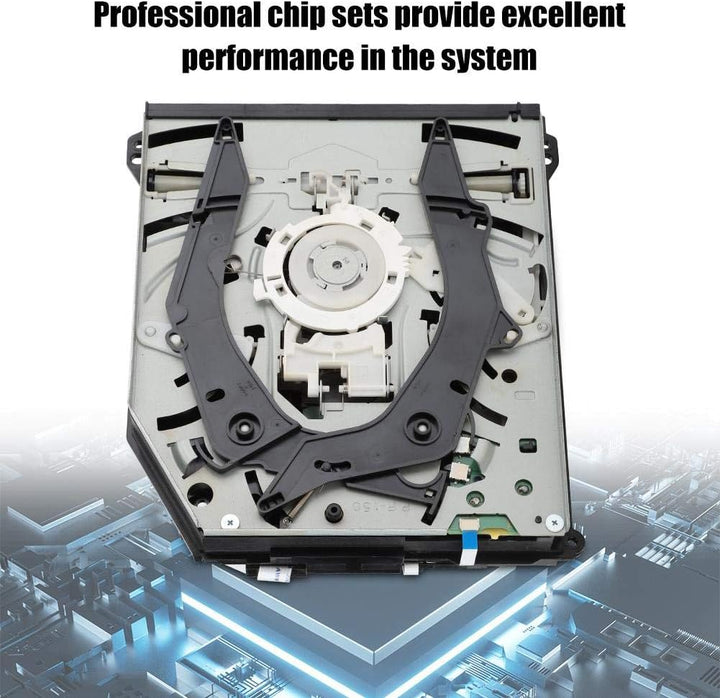 Tangxi CD-Laufwerk für PS4 KEM-490, Professionelles Spielekonsolen-CD-Laufwerk Blu-Ray DVD-Ersatzkit