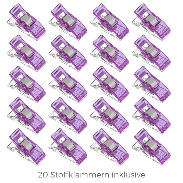 Honey's Heaven 45 mm Rollschneider Stoffschneider Set inkl. Schneideunterlage, Ersatzklingen, Stoffk