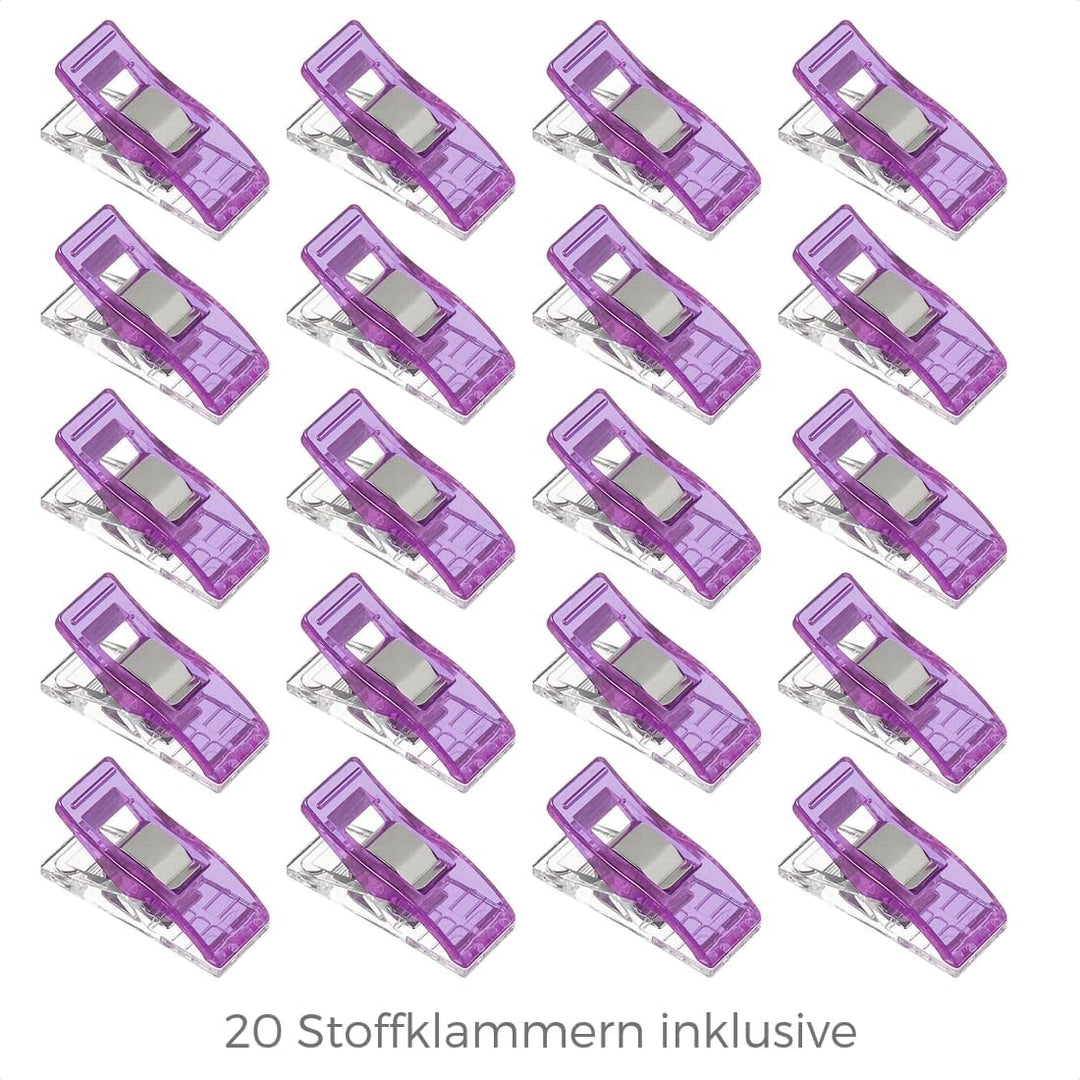 Honey's Heaven 45 mm Rollschneider Stoffschneider Set inkl. Schneideunterlage, Ersatzklingen, Stoffk