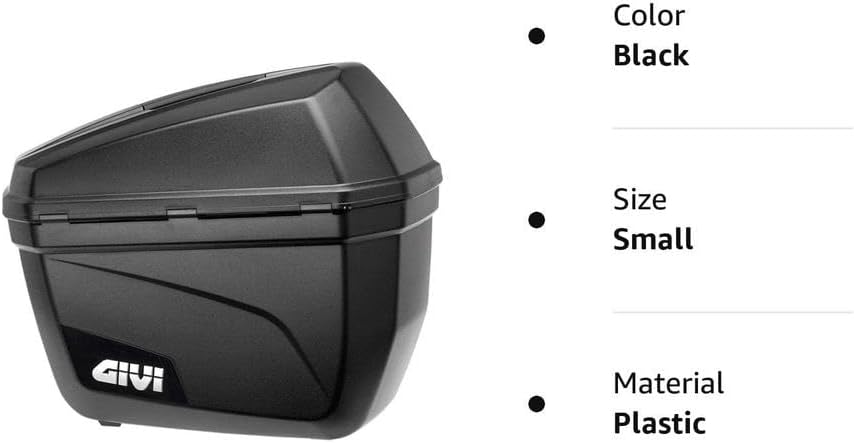 Givi E22N Cruiser Seitenkoffer-Satz Monokey, Schwarz Matt