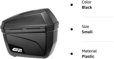Givi E22N Cruiser Seitenkoffer-Satz Monokey, Schwarz Matt