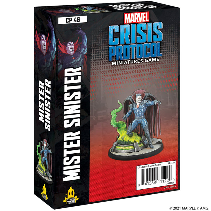 Atomic Mass Games, Marvel Crisis Protocol: Character Pack: Mr Sinister: Marvel Crisis Protocol, Mini