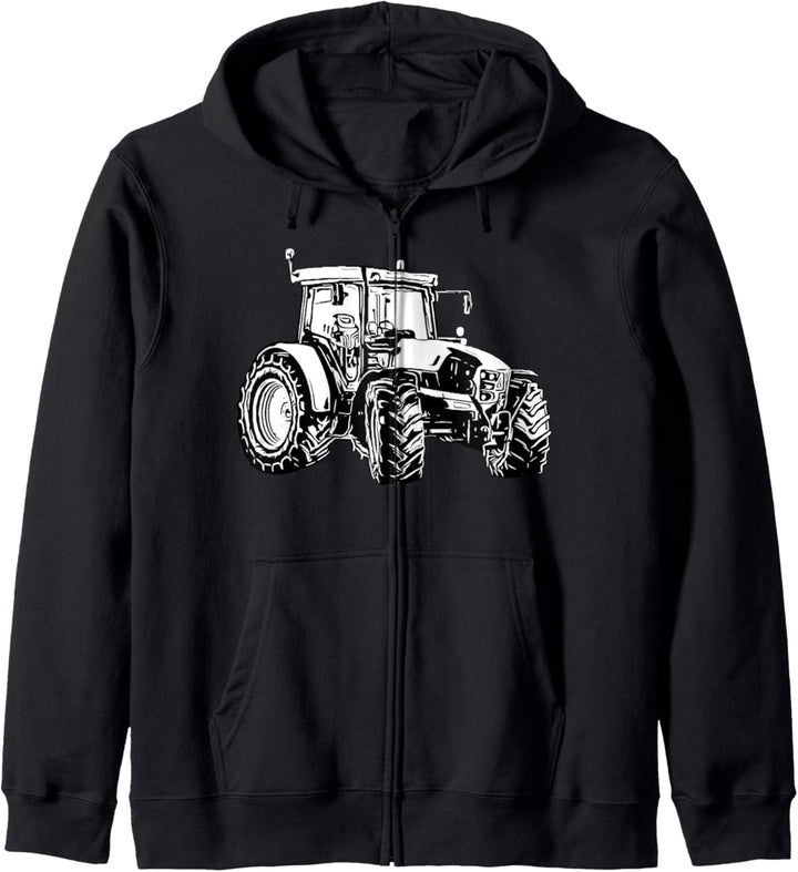 Deutz Traktor Laster Trekker Deutz Landwirtschaft Bauer Dorf Kapuzenjacke