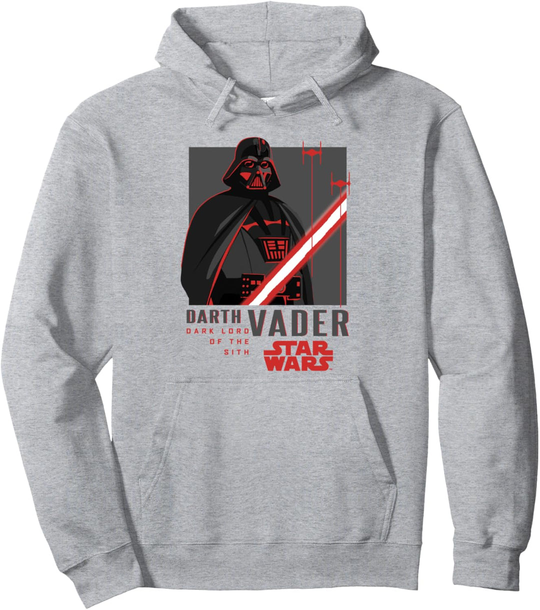 Star Wars Darth Vader Dark Lord Of The Sith Red Hue Pullover Hoodie
