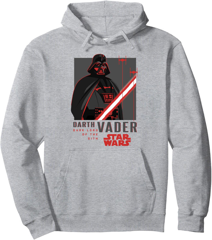 Star Wars Darth Vader Dark Lord Of The Sith Red Hue Pullover Hoodie