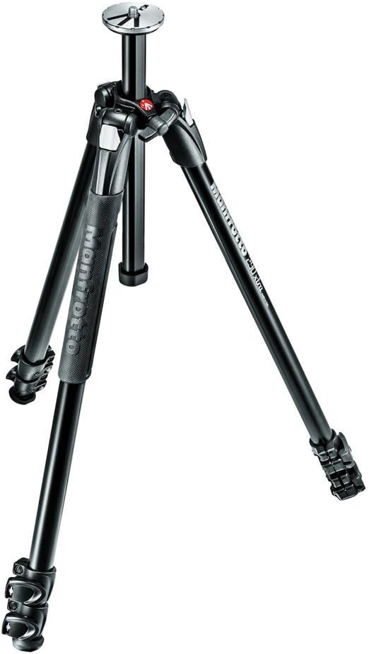 Manfrotto MT290XTA3 290 Xtra Alu-Stativ mit 3 Segmenten schwarz tripod Single, tripod Single