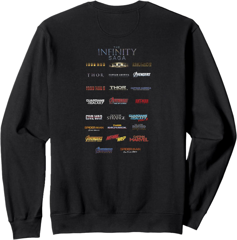 Marvel Avengers Endgame Infinity Saga Logo Sweatshirt