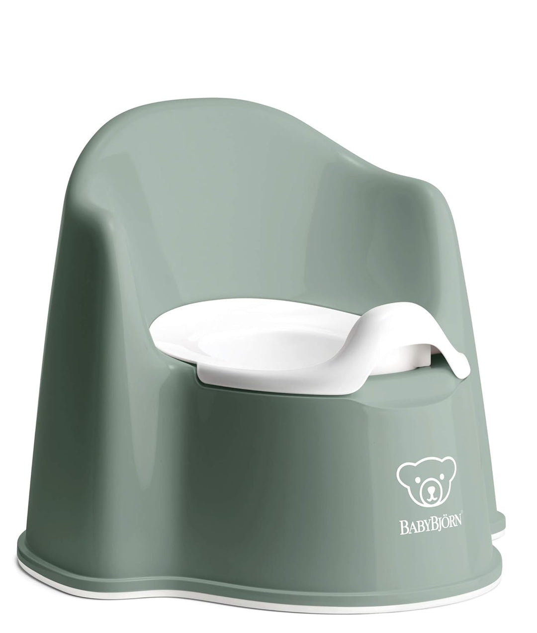 BabyBjörn Topfstuhl, Graugrün/Weiss, Graugrün/Weiss