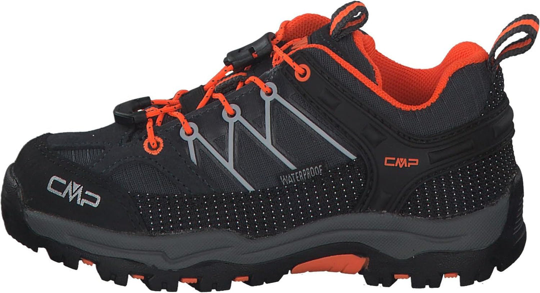 CMP Unisex-Erwachsene Rigel Trekking-& Wanderstiefel 38 EU Anthrazit Orange Antracite Flash Orange,