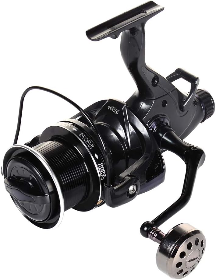 HiUmi Carp Fishing Reels 8000 9000 10000 Bait Runner Big Free Runner Double Brake Feeder 12+1 Ball B