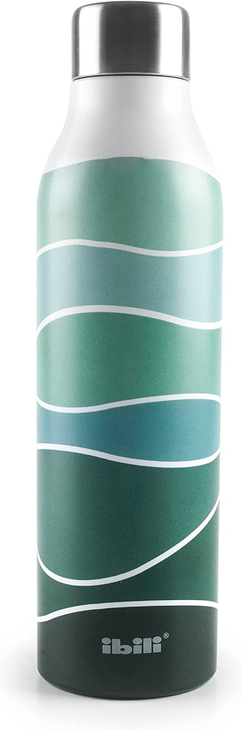 Ibili 774957 Marea Botella Termo Double Pared, 500 ml, Edelstahl 18/10, Reutilizable Marea 500 ml, M