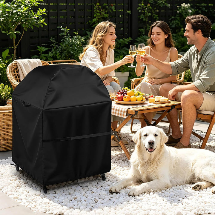Outdoor-Pizzaofen-Tischabdeckung für Ooni-Ofen und mittelgrossen Tisch, wasserdichte Outdoor-Grillab