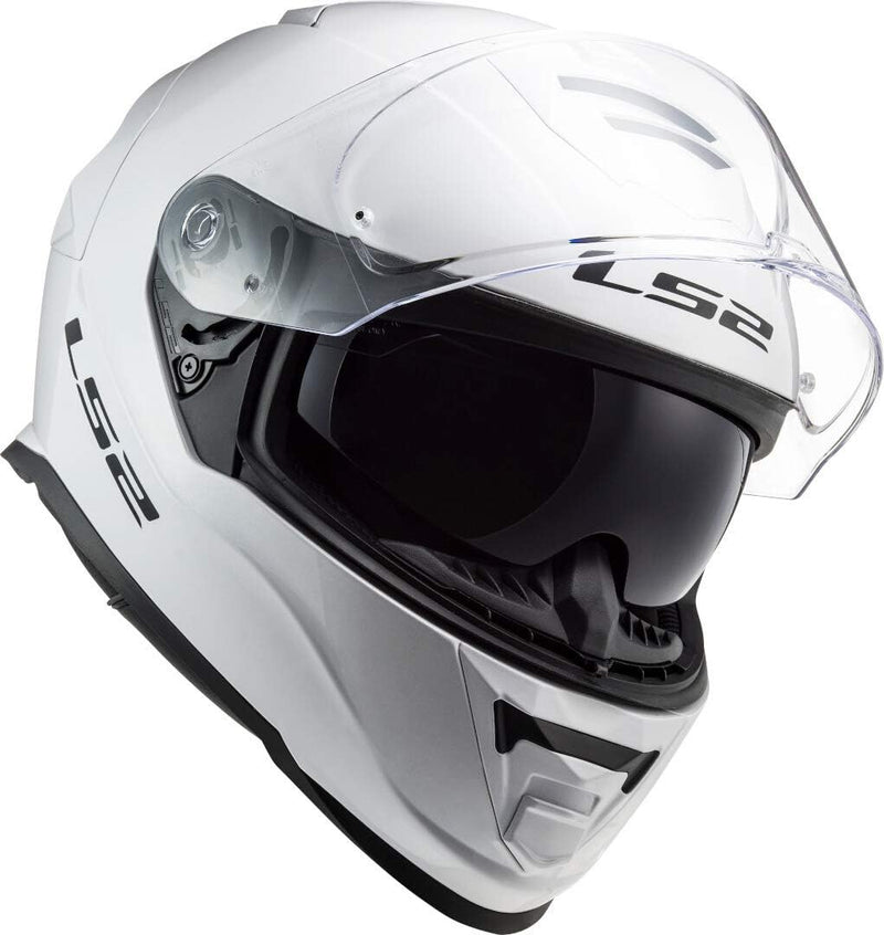 LS2 1080010023XL Motorradhelm Full Face FF800 Storm Solid, Unisex, Weiss, 3XL 3XL Bianco, 3XL Bianco