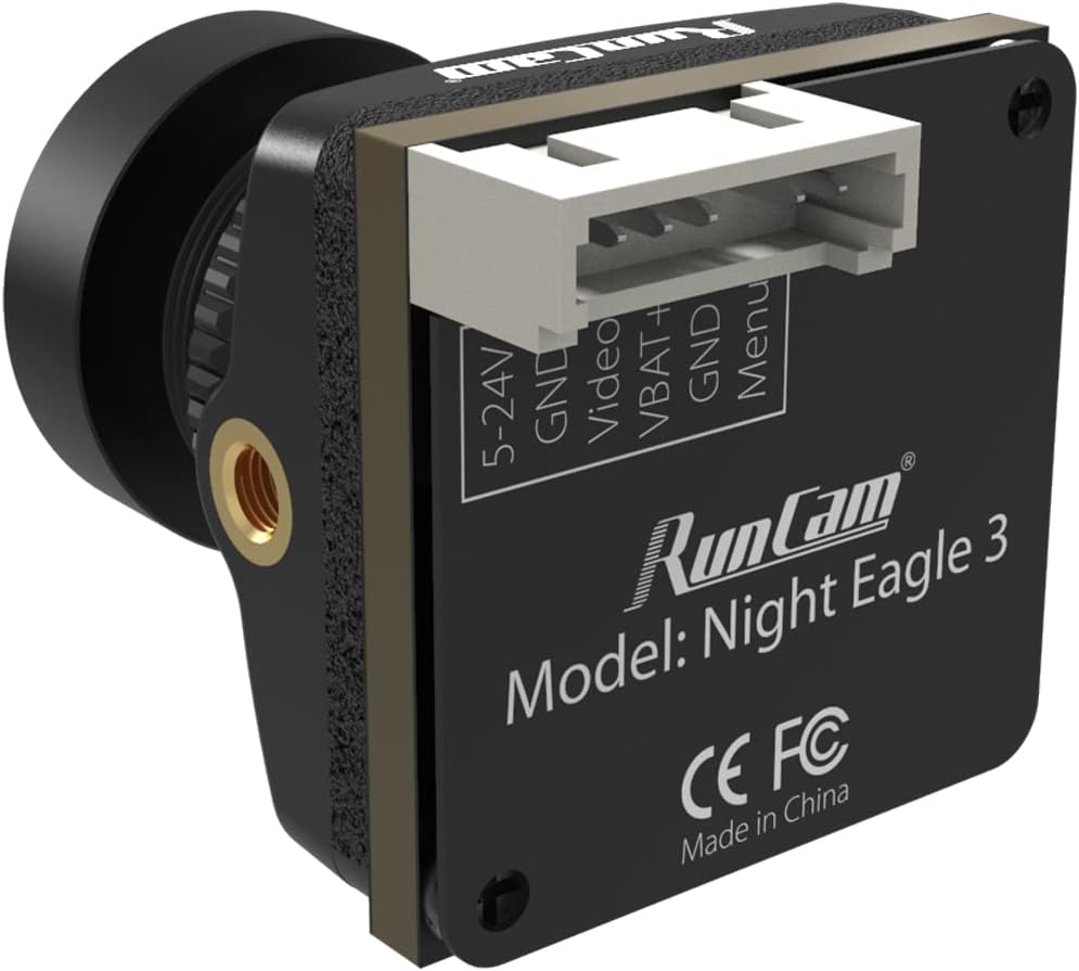 RunCam Night Eagle 3 Micro FPV Nachtkamera 1000TVL Unterstützung OSD für FPV-Drohne Night Fly