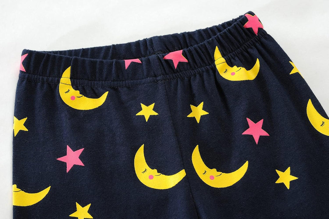 EULLA Kinder Mädchen Schlafanzüge Langarm Baumwolle Winter Pyjama Set Einhorn Prinzessin Dino Hase E