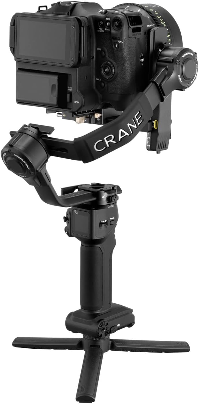 Zhiyun Crane 4 Crane4 Gimbal Stabilisator für DSLR Kamera R Cinema Kameras Camcorder für Sony Canon