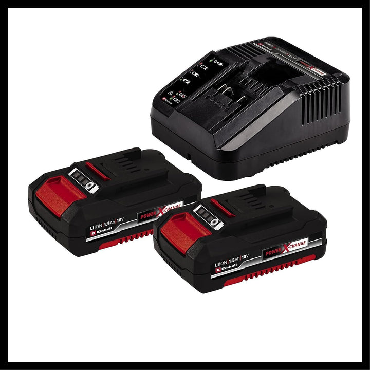Einhell Akkuschrauber TE-CD 18/2 Li Power X-Change (Li-Ion, 18 V, 2 Gang, 44 Nm, LED-Licht, Koffer,