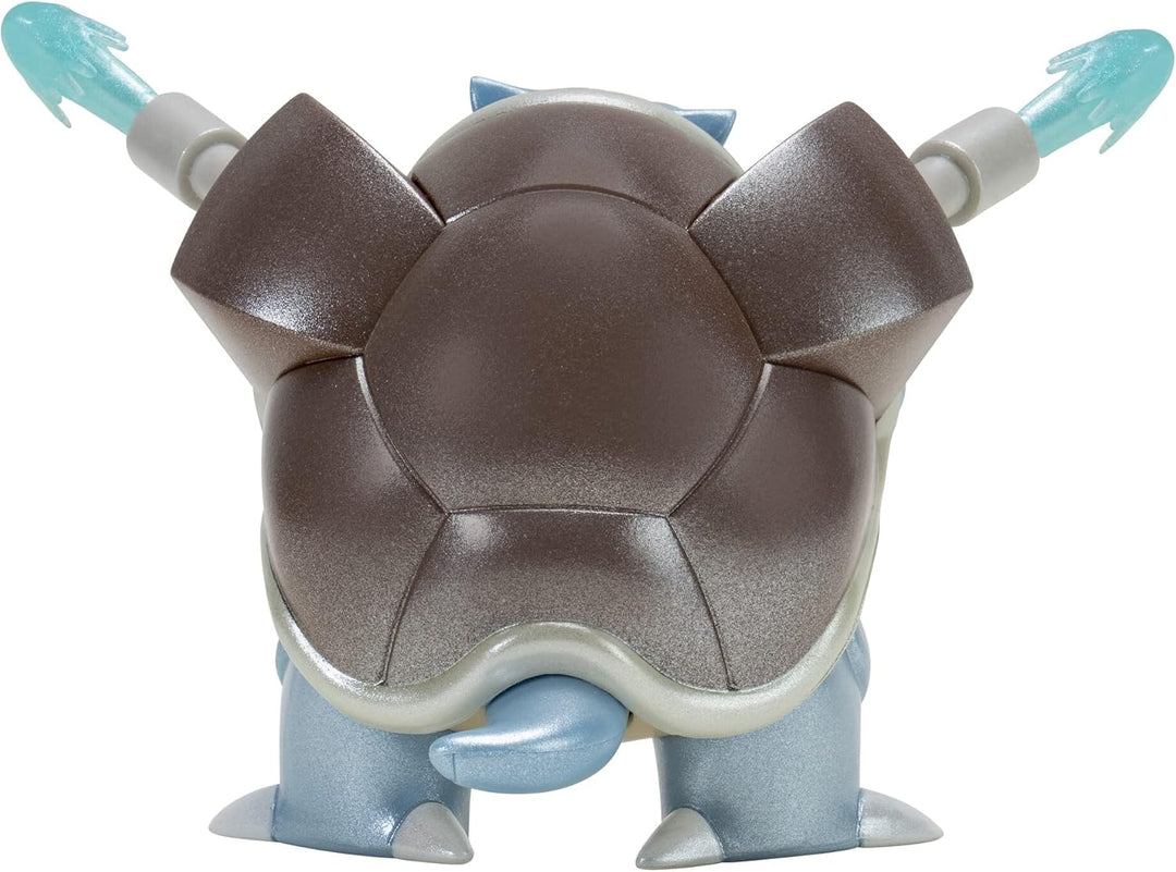 Pokemon PKW2773 Auto Set Select Evolution 3er-Pack – mit 5,1 cm Spritzteller, 7,6 cm Wartortle und 1