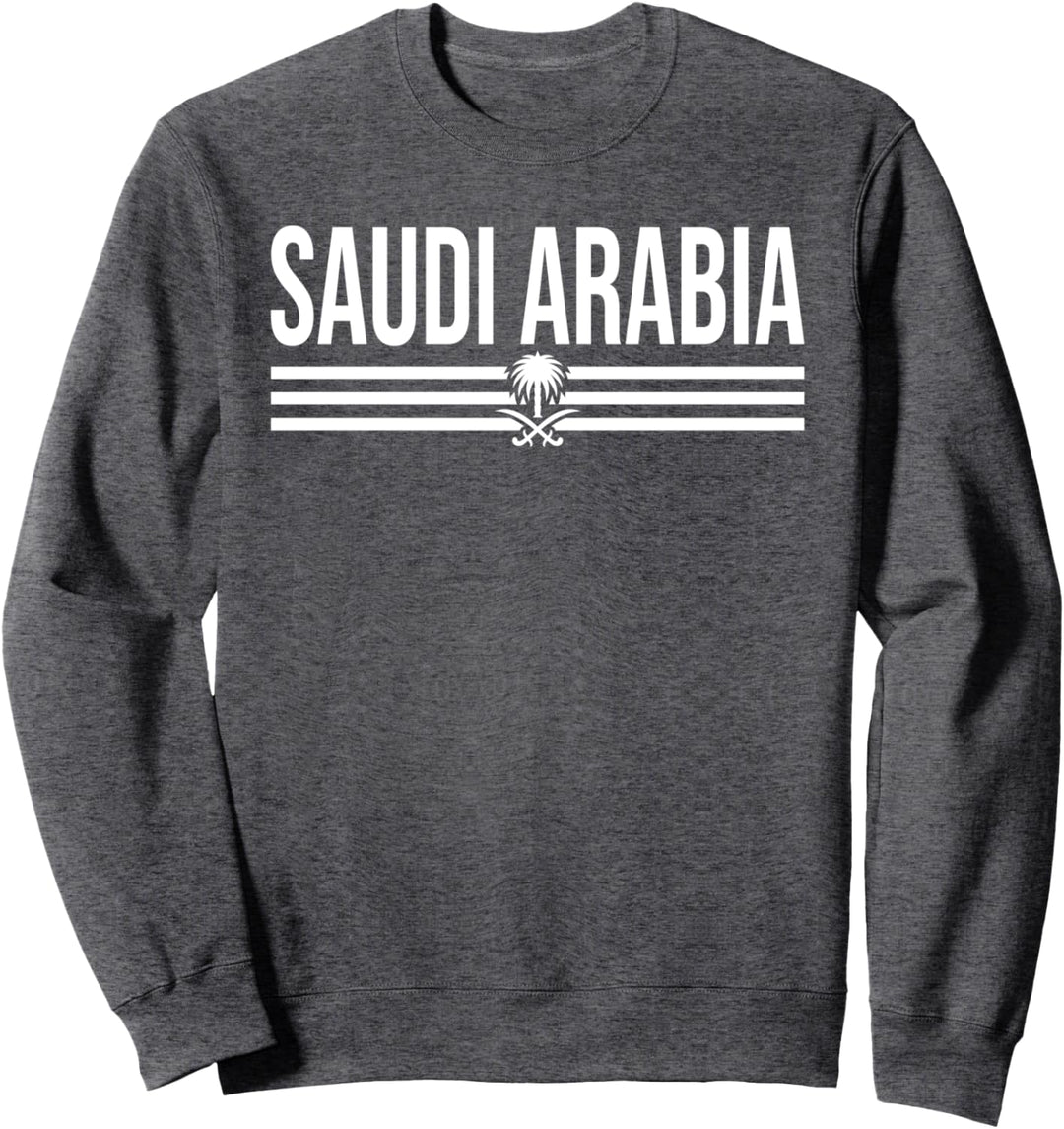 Sport-Trikot, Motiv: Saudi-Arabien-Flagge, Fussball-Stil Sweatshirt