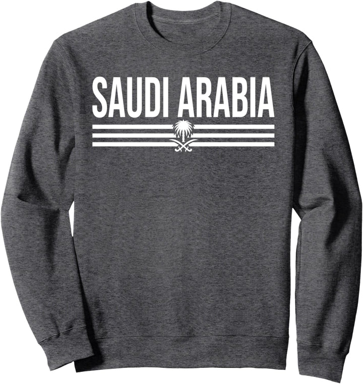 Sport-Trikot, Motiv: Saudi-Arabien-Flagge, Fussball-Stil Sweatshirt